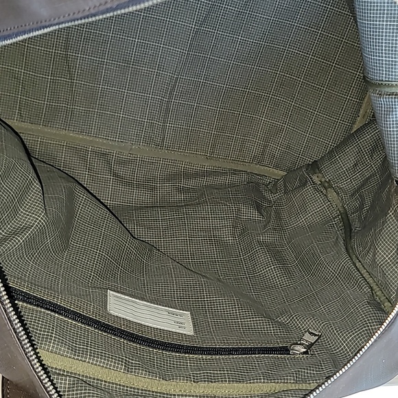 Jack Spade Textured Leather Weekender Duffle - Extra Large - Picture 9 of 16